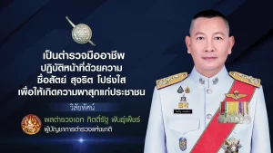 วิสัยทัศน์และนโยบายการบริหารราชการ สำนักงานตำรวจแห่งชาติ ประจำปีงบประมาณ พ.ศ.2568